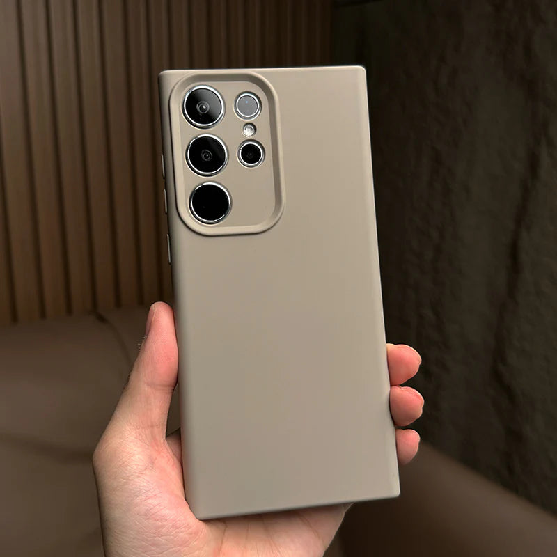 Elegant Smooth Matte Texture Case - Samsung