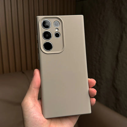 Elegant Smooth Matte Texture Case - Samsung