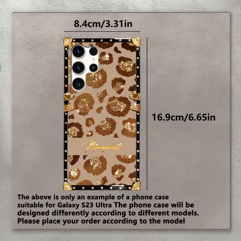 Untamed Glam Leopard Trunk Case