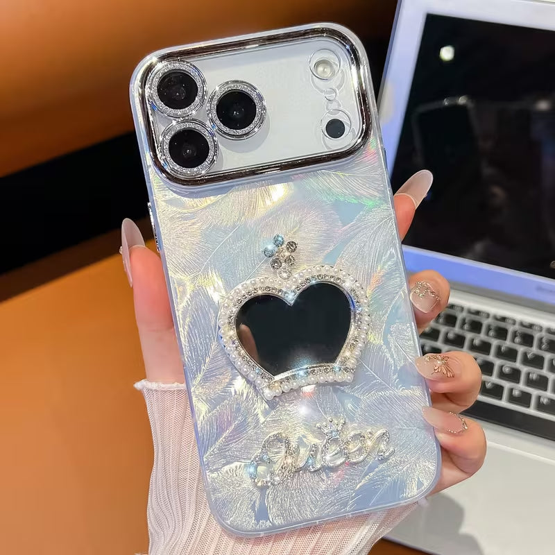 Queen Heart Mirror Case