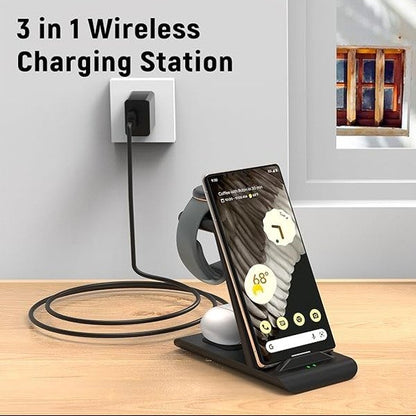 PowerHub 3-in-1 Ultimate Wireless Charger