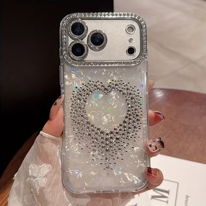 Crystal Heart Drip Luxe Case