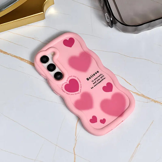 Adorable Heart Glow Case - Samsung