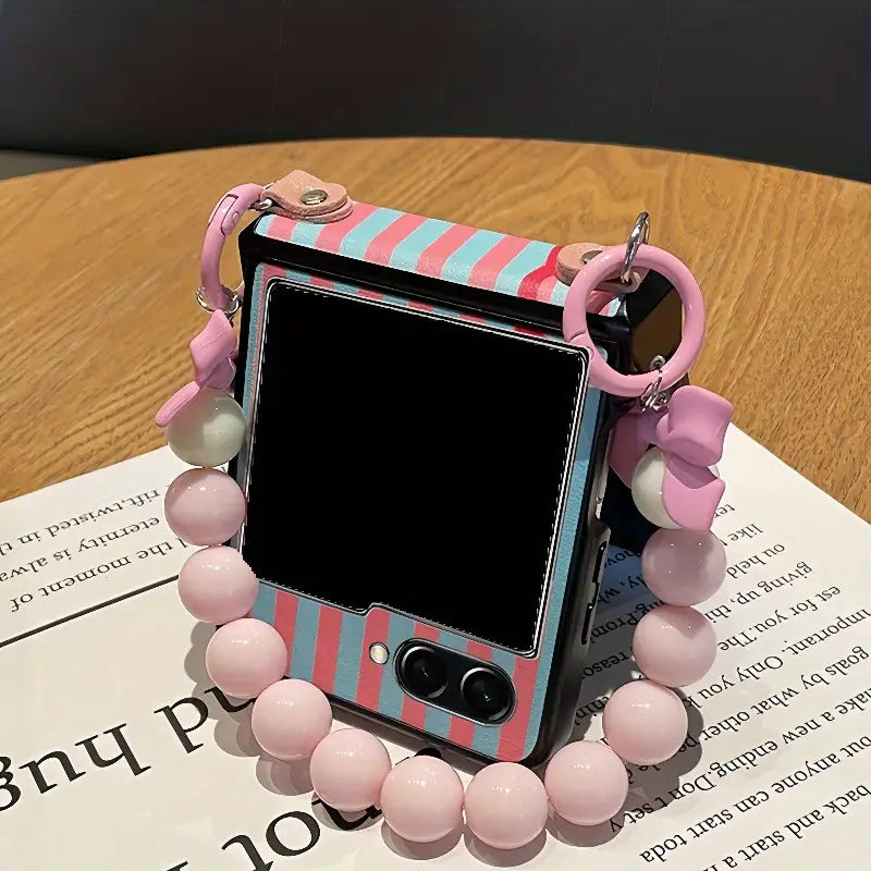 Pearl Bloom Flip Case - Samsung