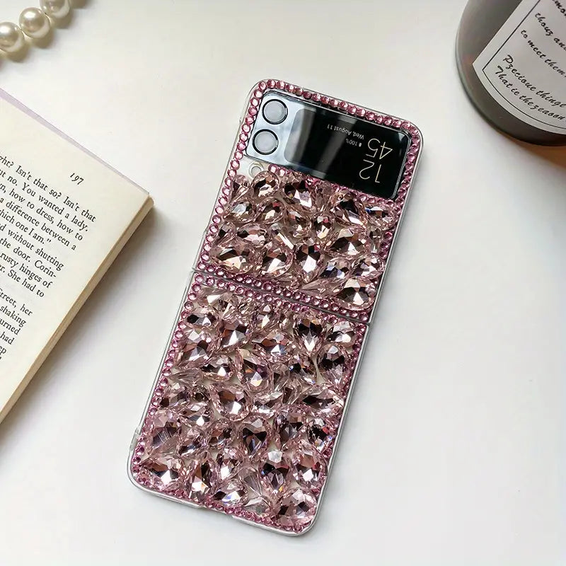 Luxe Diamond Sparkle Flip Case