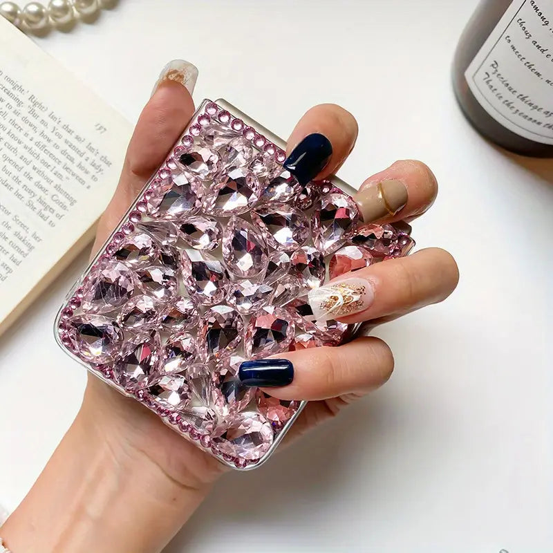 Luxe Diamond Sparkle Flip Case