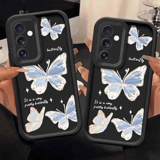 Butterfly Dream Crystal TPU Case - Samsung