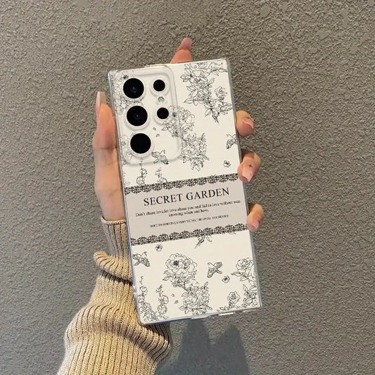 Elegant Floral Secret Garden Case - Samsung