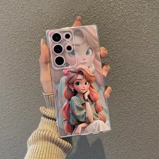 Elegant Princess Cartoon Phone Case - Samsung
