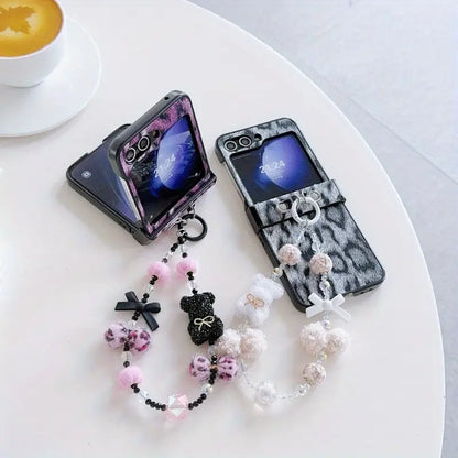 Luxury Leopard Charm Phone Case - Samsung