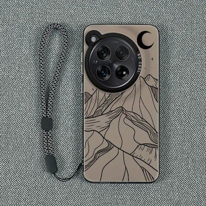 Elegant Mountain Line Art Protective Case - OnePlus