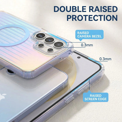 Holographic Strip Aurora Prism MagSafe Case