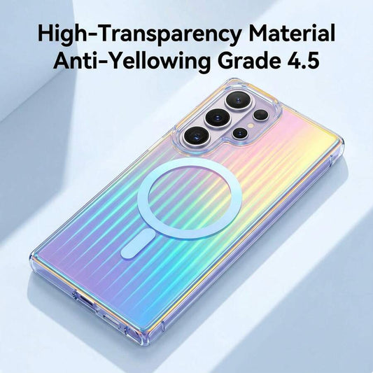 Holographic Strip Aurora Prism MagSafe Case
