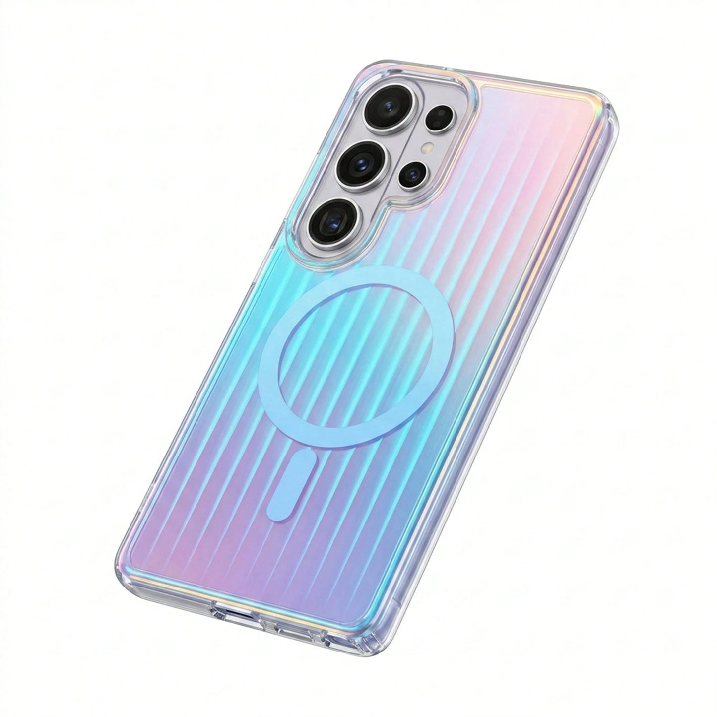 Holographic Strip Aurora Prism MagSafe Case