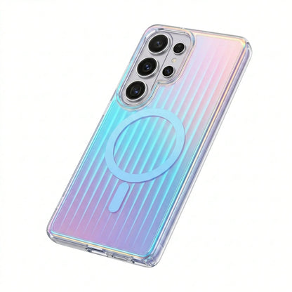 Holographic Strip Aurora Prism MagSafe Case
