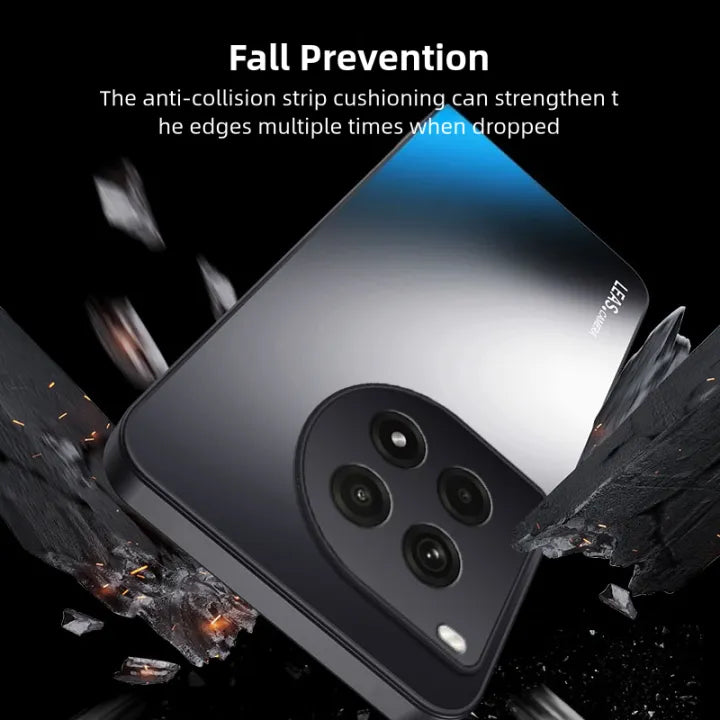 Luxury Mirror Gradient Glass Back Case - OnePlus