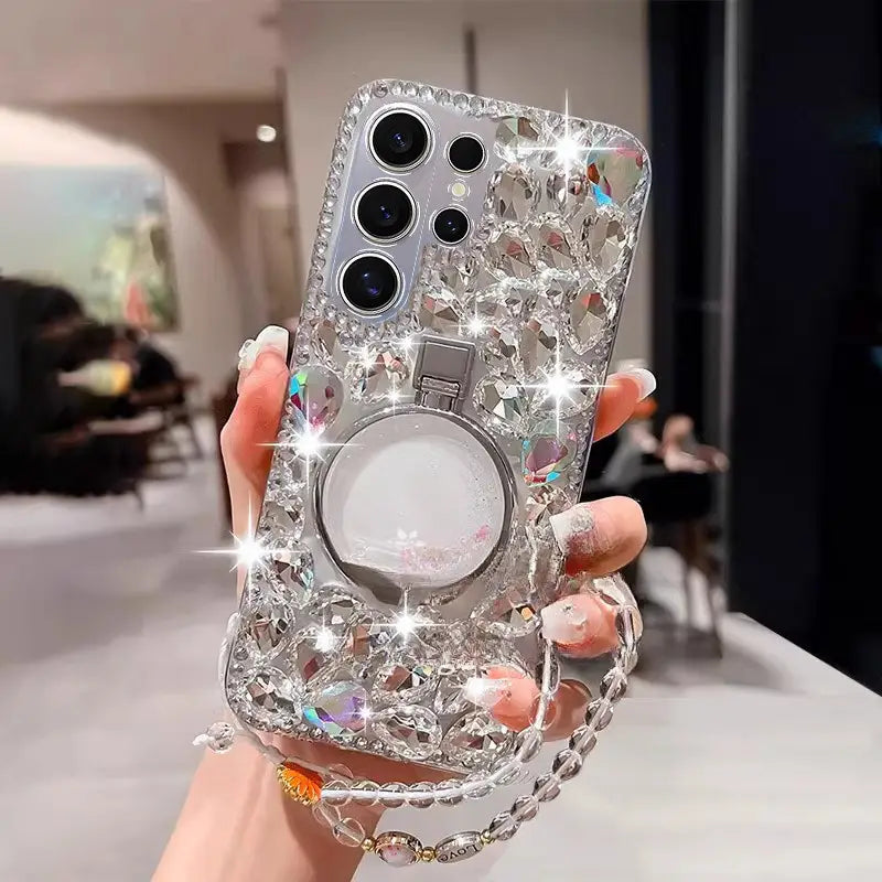 Glam Luxe Crystal Perfume Case - Samsung