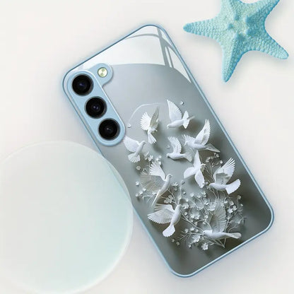 Peace Dove White Case - Samsung