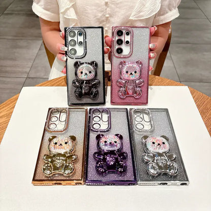 Luxury Sparkling Diamond Phone Case -Samsung