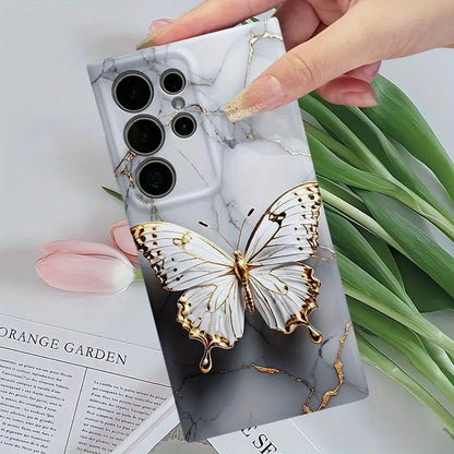 Elegant Butterfly Texture Phone Case - Samsung