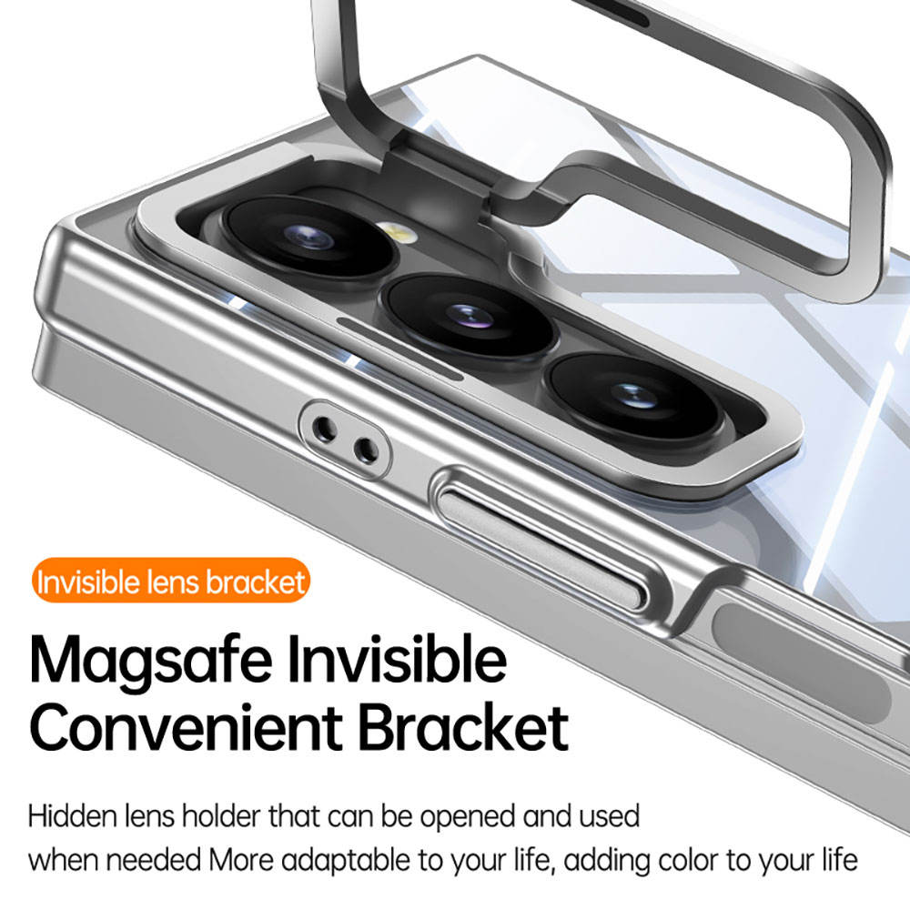 Galaxy Z Fold Series Premium Lens Stand MagSafe Case