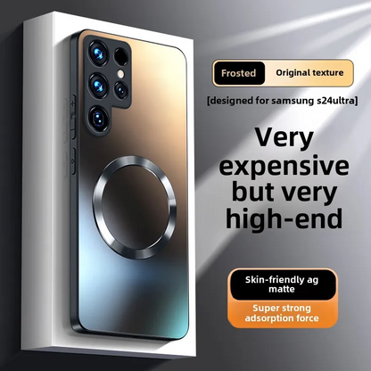 Slim Matte Magnetic Phone Case - Samsung