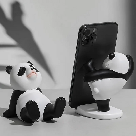 Playful Panda Phone Holder