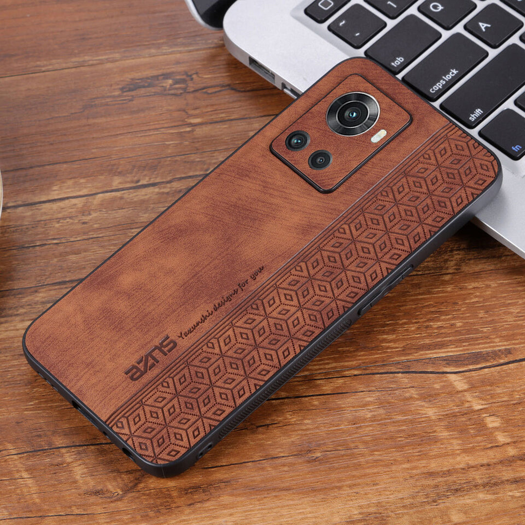 Shockproof Business Retro PU Leather Case - OnePlus