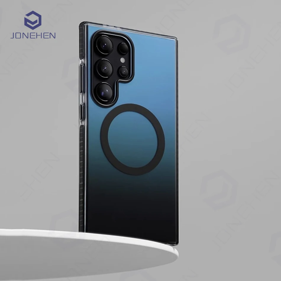 Gradient ShockProof Non-Slip Bumper Case - Samsung