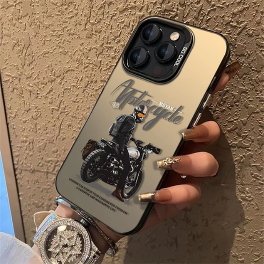 Daring Motorcycle Adventure Frosted Case - iPhone