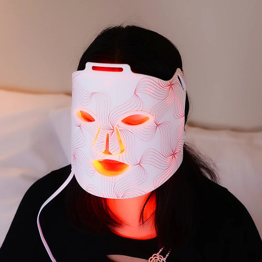 LED Light Therapy Mask for Radiant Skin