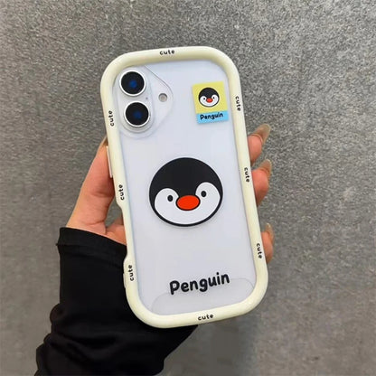 Cartoon Cute Animal Clear Case