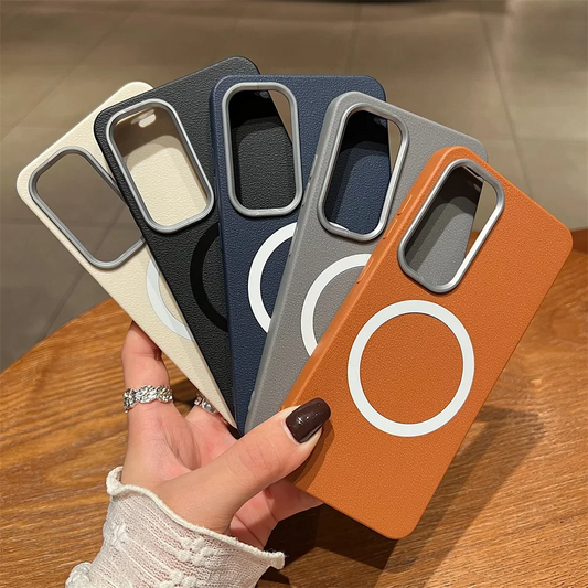 Elite Leather Magsafe Phone Case - Samsung