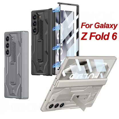 Galaxy Z Fold6 -Magnetic Hinge Armor Stand Case