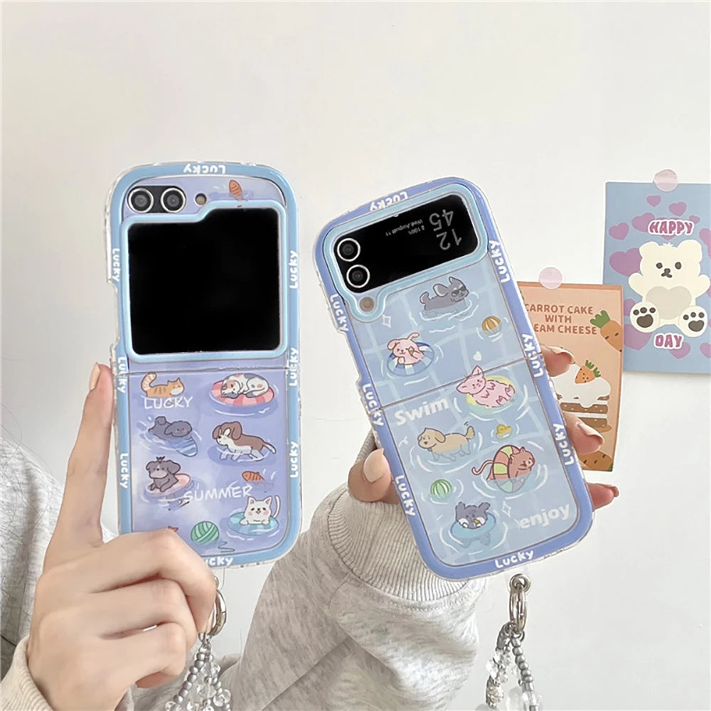 Cute Playful Companions Phone Case - Samsung