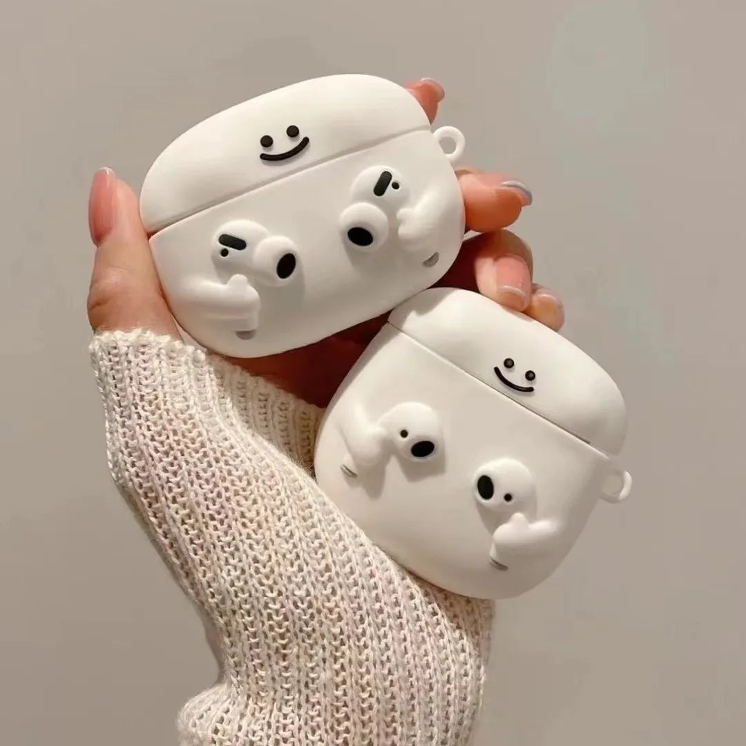 Happy Face Hug AirPods Case