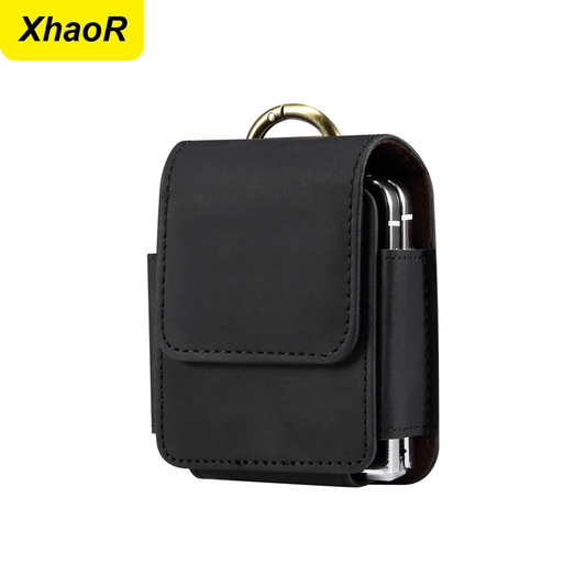 Luxury Leather Belt Clip Waist Holster
