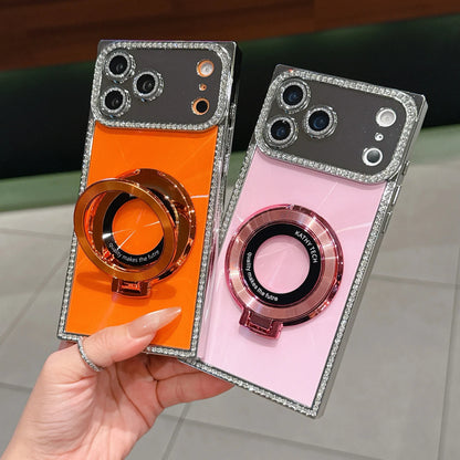 Blush Spark Ring Stand Case