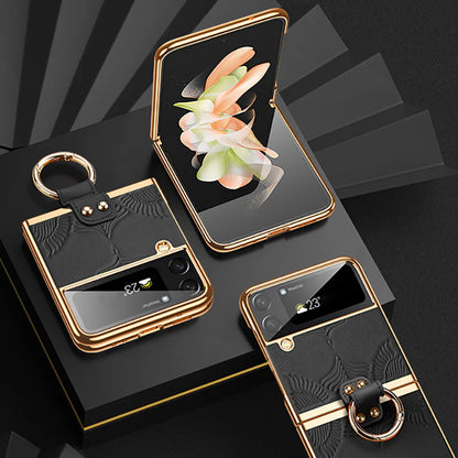 Galaxy Z Flip Series Noble Dynasty Ring Holder Case