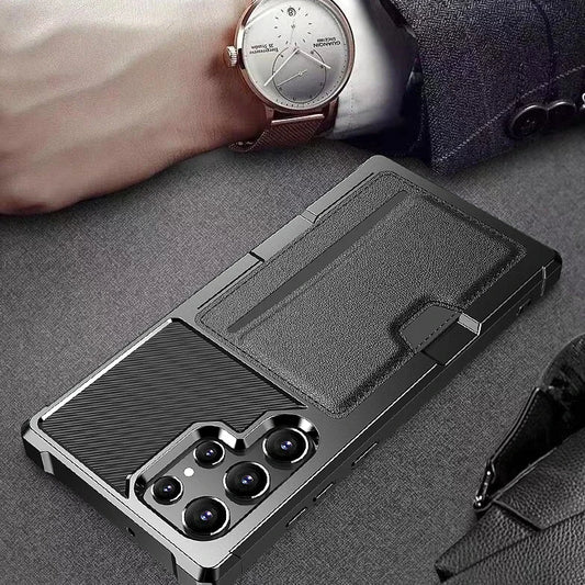 Elegant Touch Business Leather Shield Case - Samsung