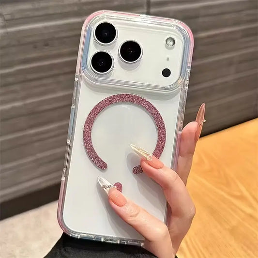 Elegant Sparkle Grip Case