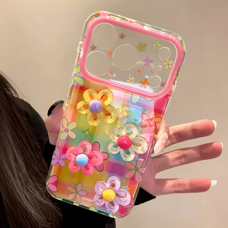 Rainbow Bloom Daisy Garden Case