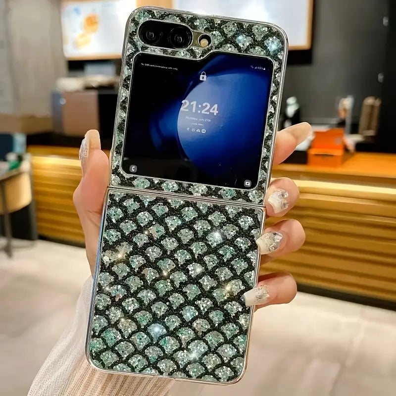 Crystal Glow Shiny Phone Case - Samsung