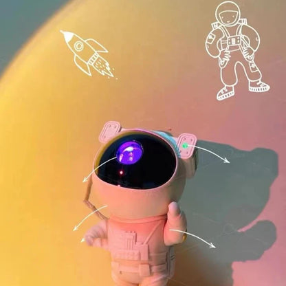 Space Adventure Astronaut LED Decor