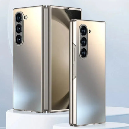 Galaxy Z Fold Series Sleek Frosted Matte Shield Case