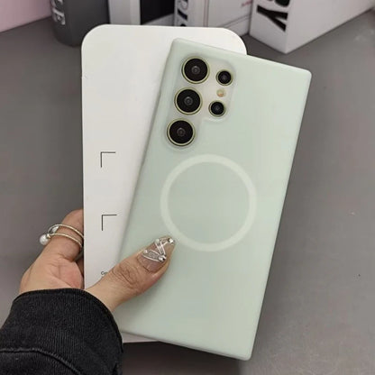 Flexible Pastel Shockproof Magsafe Case - Samsung