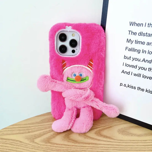 Adorable Monster Plush Case