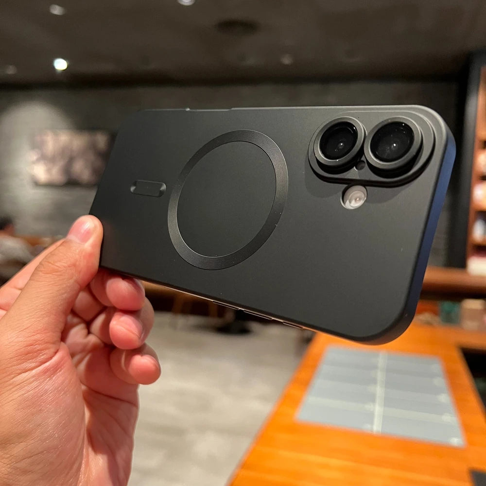 Luxury Matte Magnetic Case - iPhone