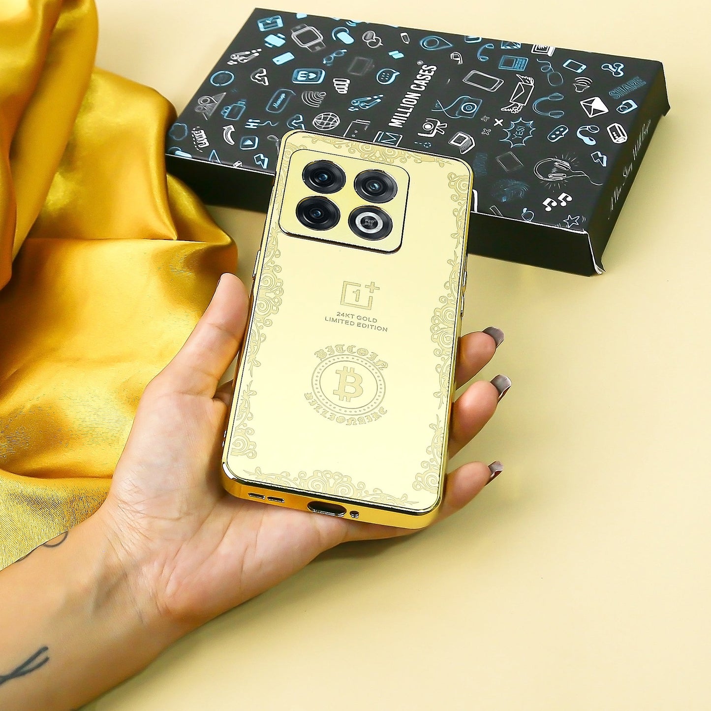 Crafted Gold Luxurious Camera Protective Case