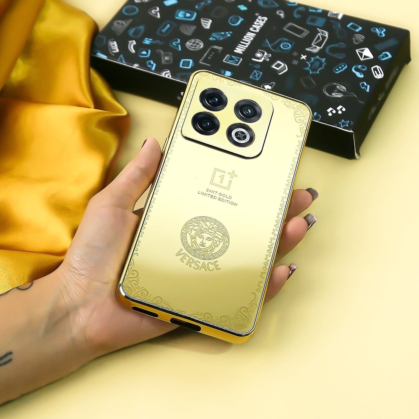 Crafted Gold Luxurious Camera Protective Case